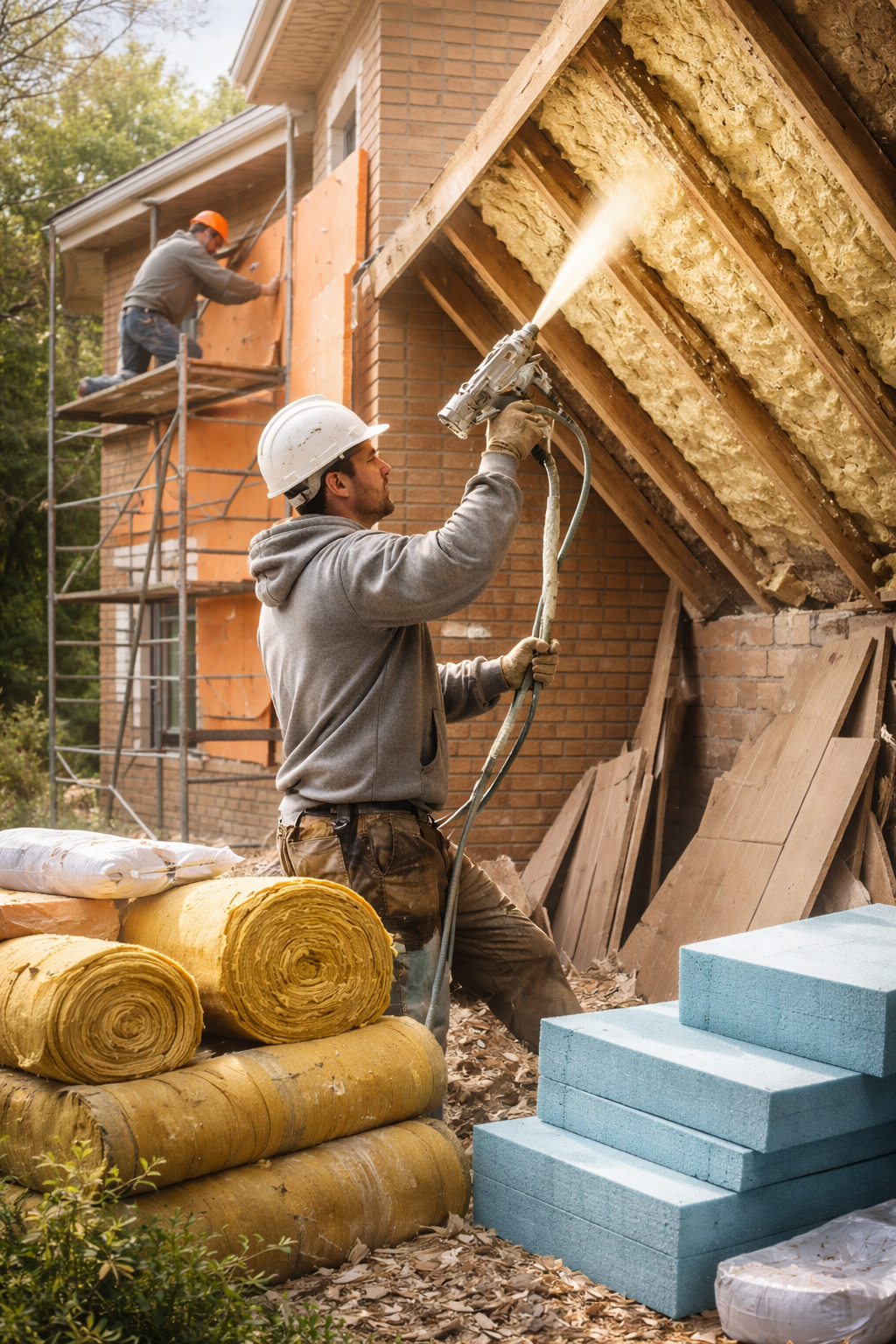 Утепление домов в Щелково под ключ от 4369 руб/м2 | Профессионально — ТепломастерЩлк